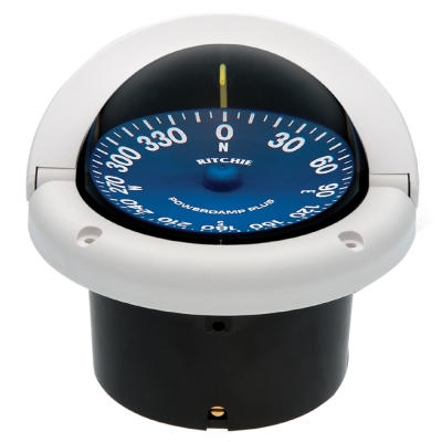 Compás Ritchie SS-1002W SuperSport - Montaje Empotrado - Blanco